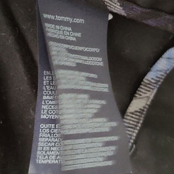 Tommy Hilfiger Long Sleeve One Button Black Trench Coat Size XS/1P Womens - Picture 10 of 12